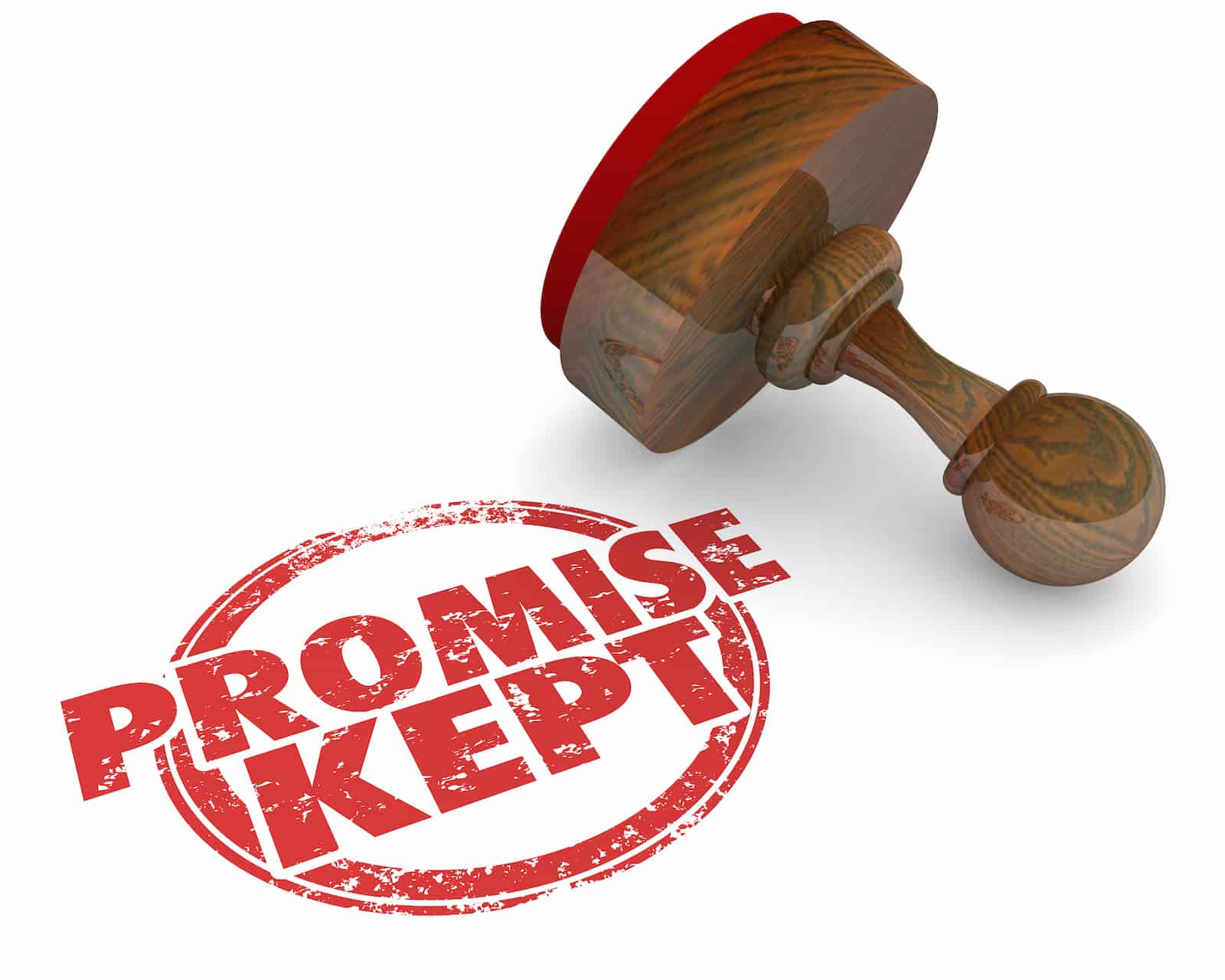 Promise Kept Stamp